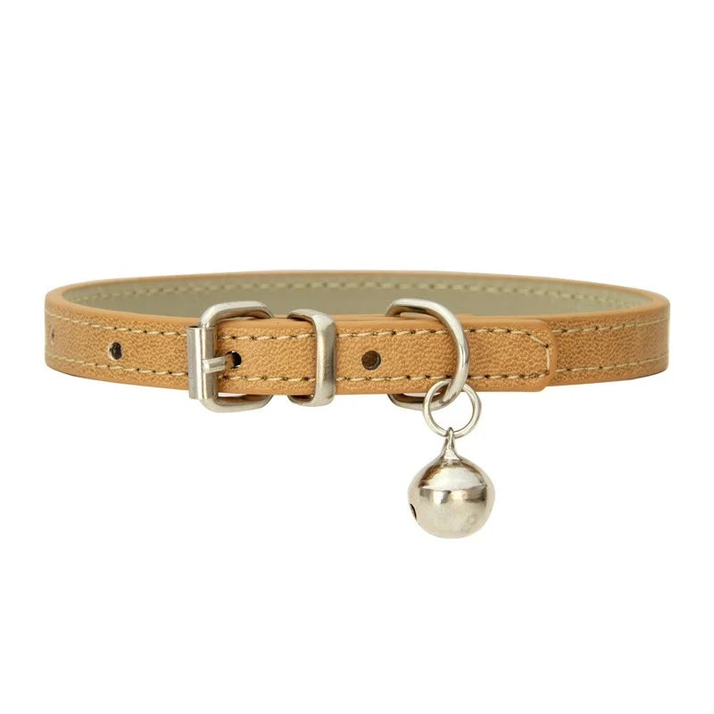 PU Leather Dog Collar – Pet Collar with Matching Leash