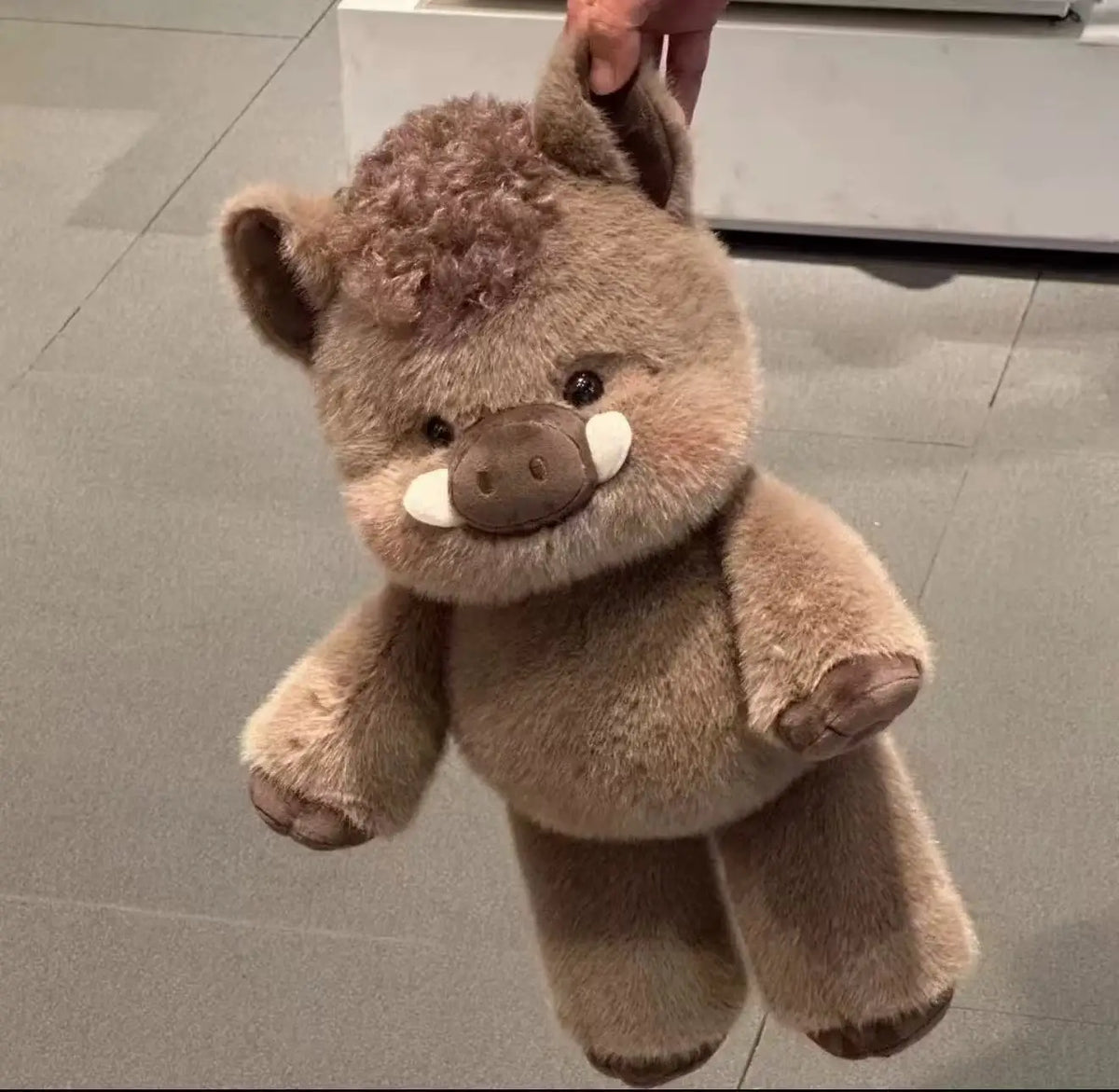 17.7-Inch Pig Plush Pillow, Soft Stuffed Animal for Cuddling