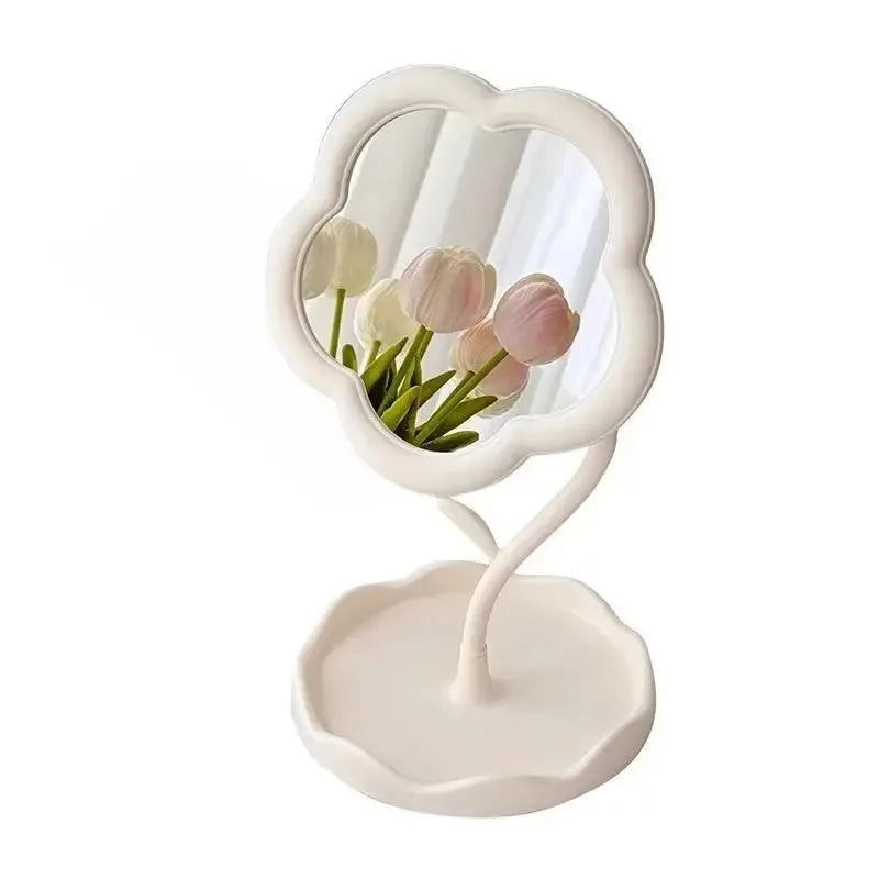 Flower Mirror – Decorative Desktop Vanity Mirror