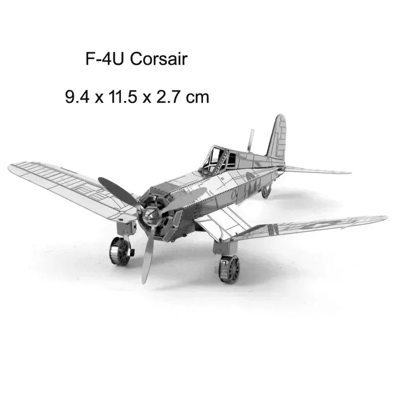 3D Metal Puzzle – DIY Alloy Model Assembly Kit