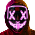 LED Halloween Mask – Light-Up Scary Mask for Costume Parties