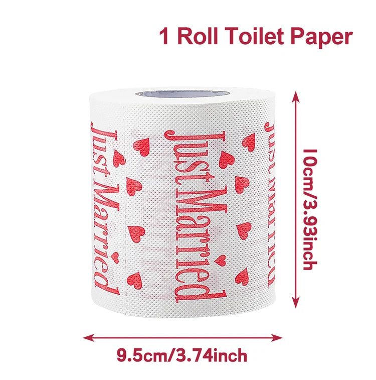 Christmas Toilet Paper Holiday Bathroom Decoration