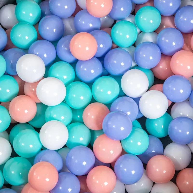 Ball Pit Balls 50 Pack Colorful 5.5cm Plastic Play Balls