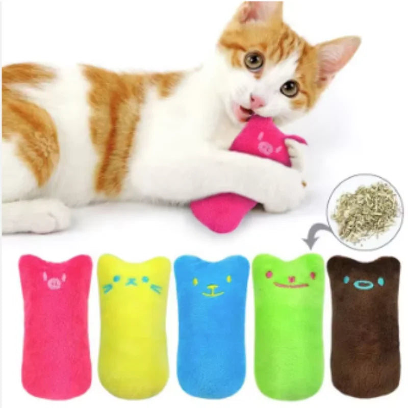 Catnip Plush Cat Toy – Interactive Chew and Play Toy