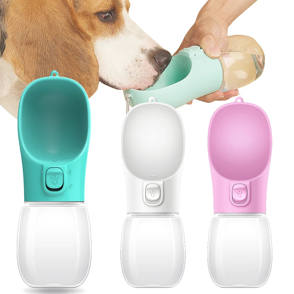 Portable Dog Water Bottle – Travel Dispenser for Pets