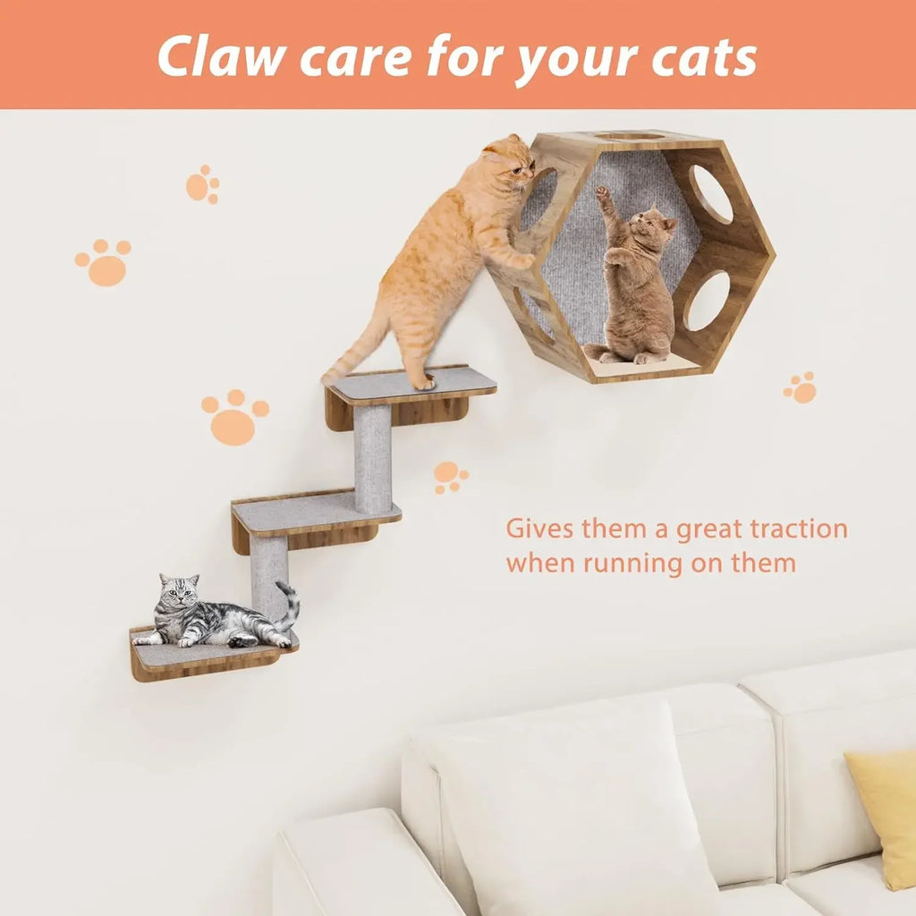 Self-Adhesive Cat Scratching Mat for Sofa and Furniture