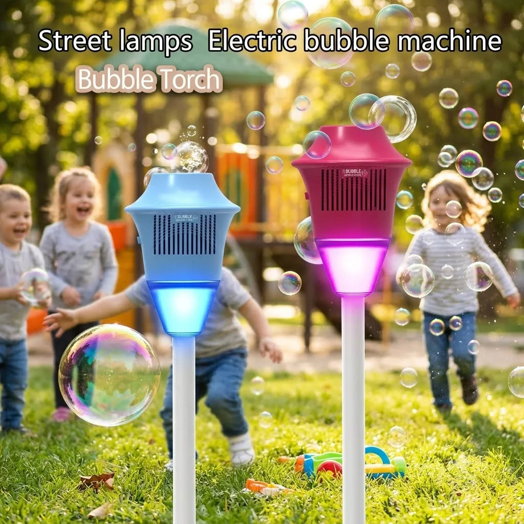 Automatic Bubble Machine – Light and Music Bubble Maker