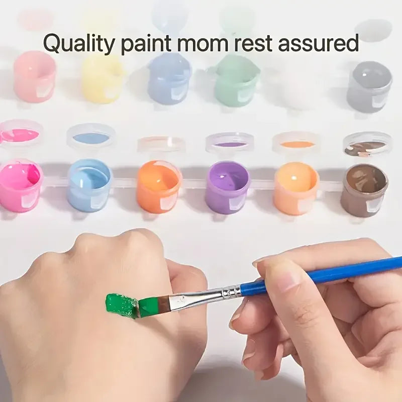 DIY Dinosaur Painting Kit – 3D Figures & Paint Set