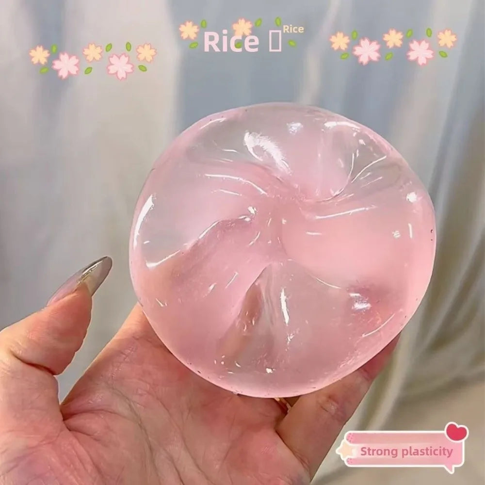 Transparent Squishy Toy – Slow-Rising Sensory Fidget