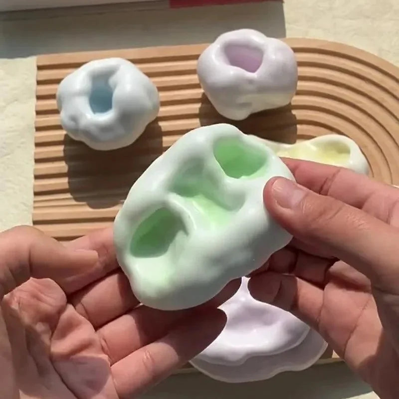 Grape Stress Ball – Vacuum Squishy Noisy Fidget Toy