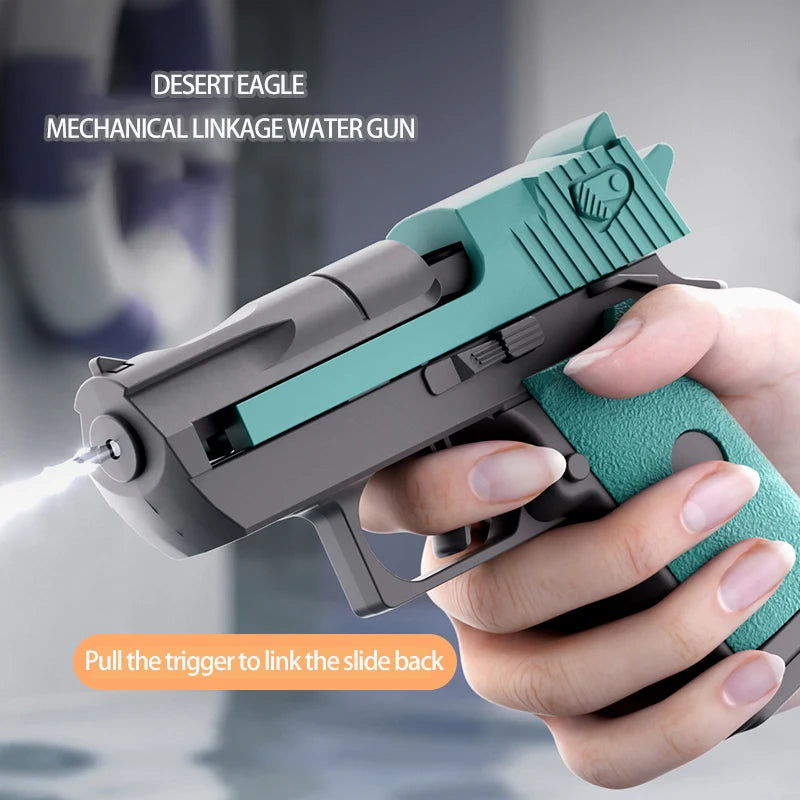 Mini Manual Water Gun – Compact Pistol Water Blaster