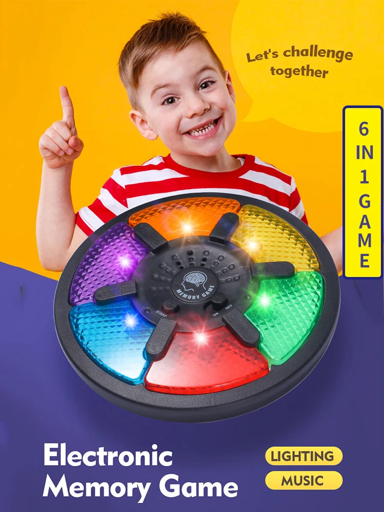 Electronic Memory Game – Flash & Sound Brain Training Toy