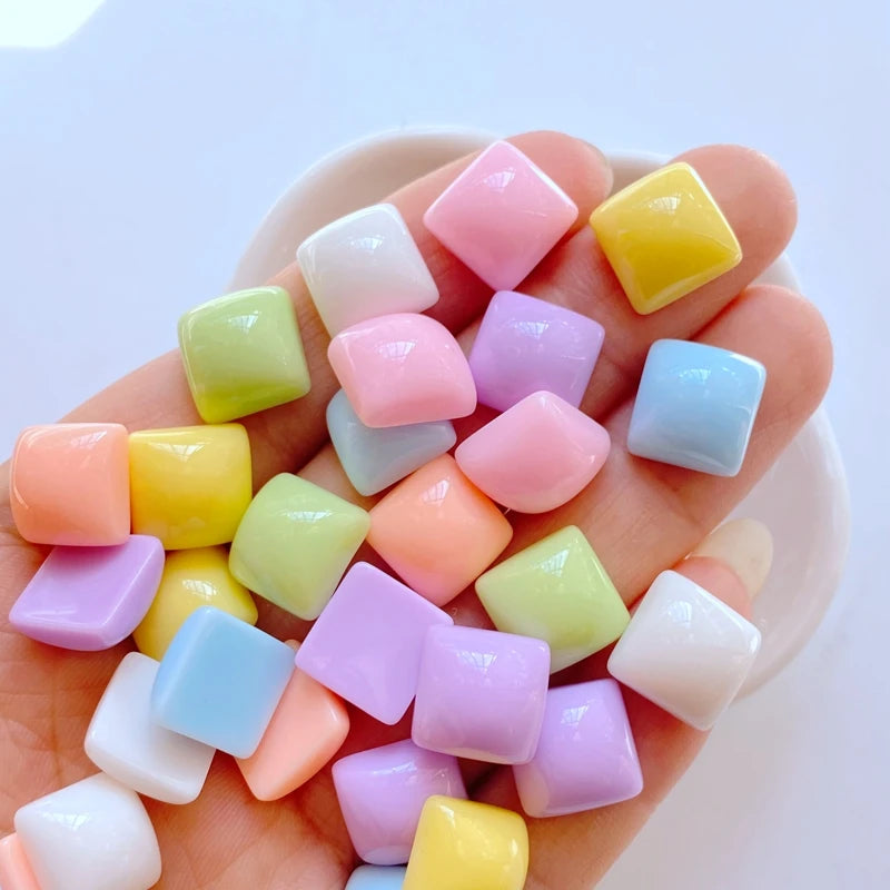 Resin Cabochons – Mini Flat Back Craft Decorations, 30 Pcs