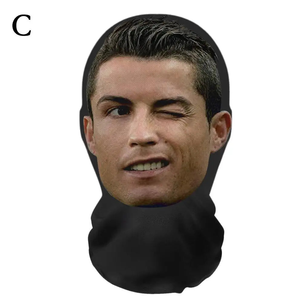 Funny 3D Printed Mask – Seamless Halloween Cosplay