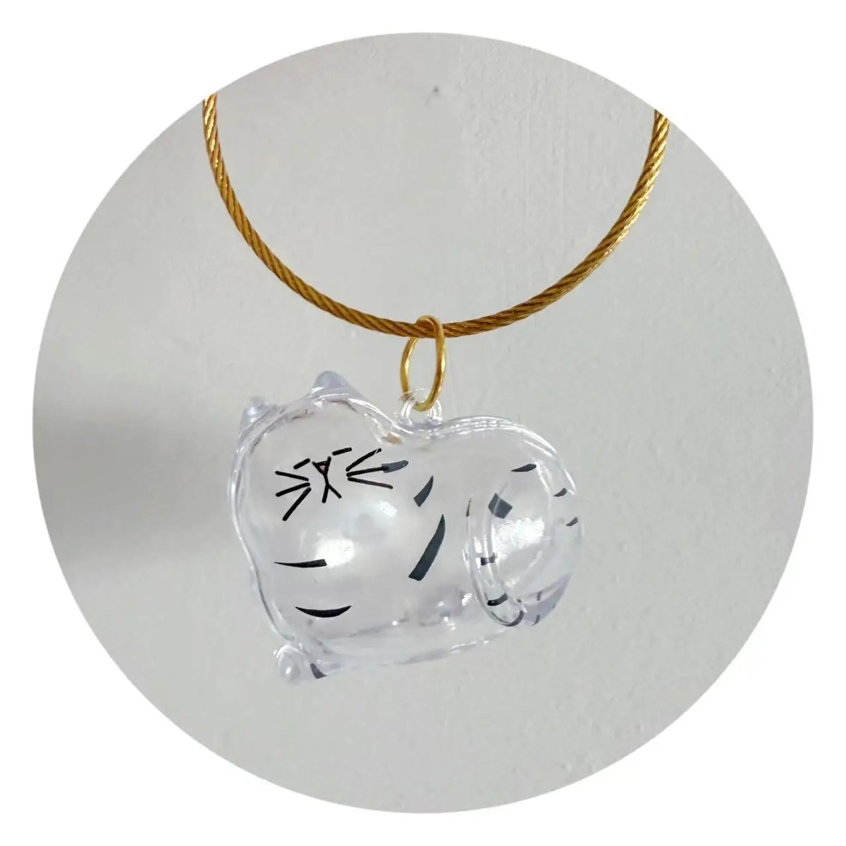 Pet Hair Memorial Keychain – Cat and Dog Keepsake Pendant