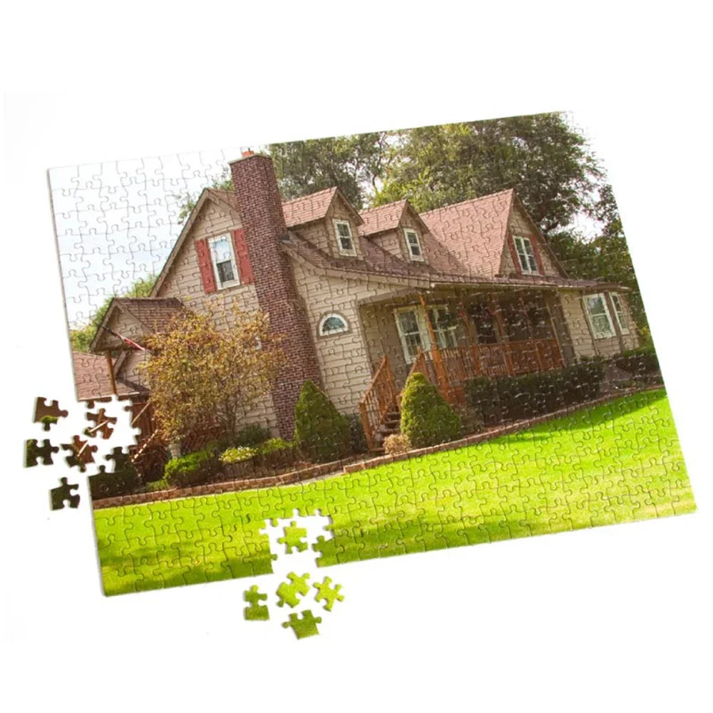 Custom Jigsaw Puzzle Personalized Photo DIY Wooden Puzzle