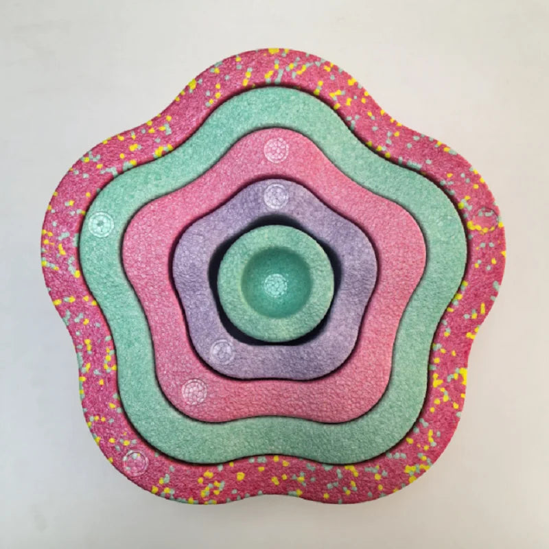 Kids Balance Stepping Stones – 5-Piece Foam Set