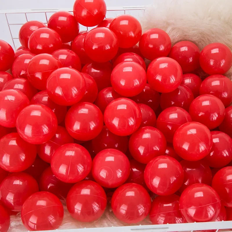 50 Pack Ball Pit Balls – Colorful Plastic Play Balls