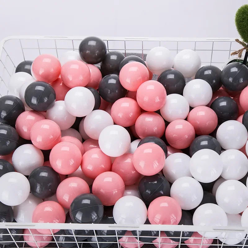 50 Pack Ball Pit Balls – Colorful Plastic Play Balls