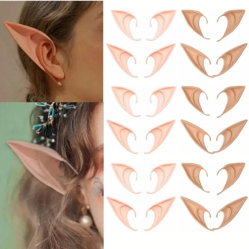 Silicone Elf Ears Costume Accessories for Cosplay & Halloween