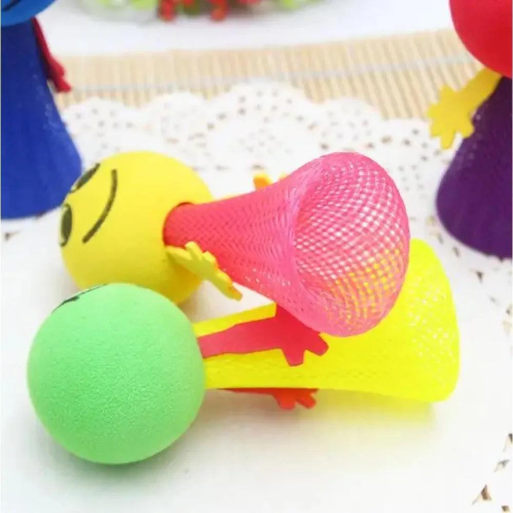 10Pcs Kids Plastic Doll Funny Toy Children Toys Random Multicolor Kids Baby Creative Gift Jump Bounce Elf Party Birthday Fly Man