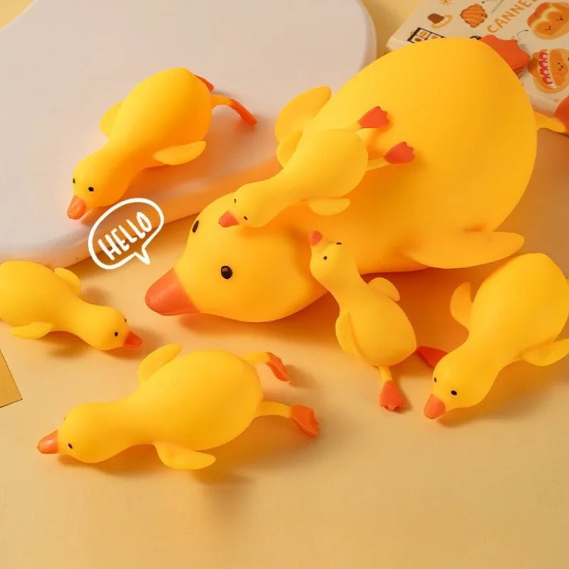 Duck Squishy Fidget Toy Cute Animal Squeeze Stress Toy