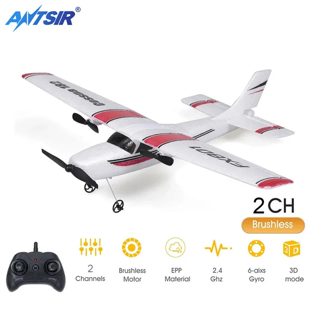 FX801 RC Foam Airplane – 2.4GHz Beginner Remote Control Plane