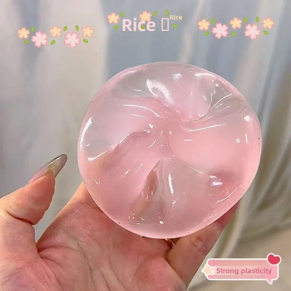 Transparent Squishy Toy 6cm TPR Slow Rebound Fidget