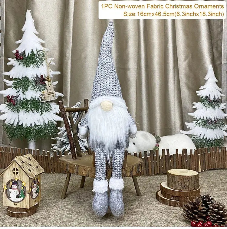 Christmas Gnome Doll Faceless Merry Christmas Home Decoration