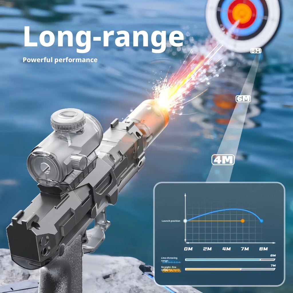 Electric Water Gun – Automatic Light-Up Water Blaster