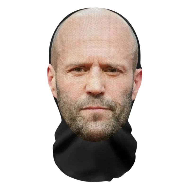 Funny 3D Printed Mask – Seamless Halloween Cosplay