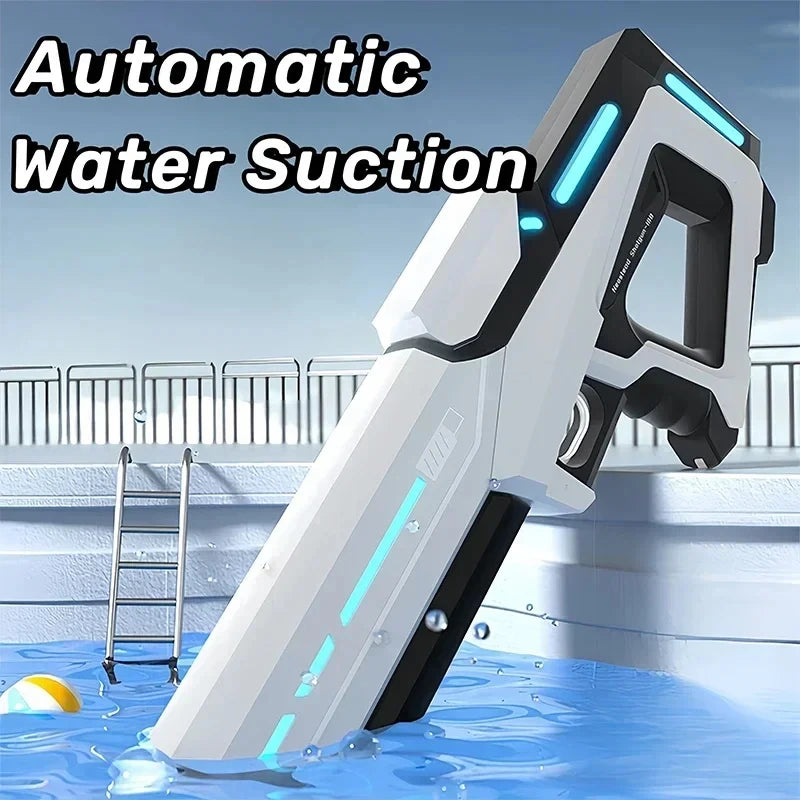 Automatic Electric Water Gun – Rechargeable Outdoor Water Blaster