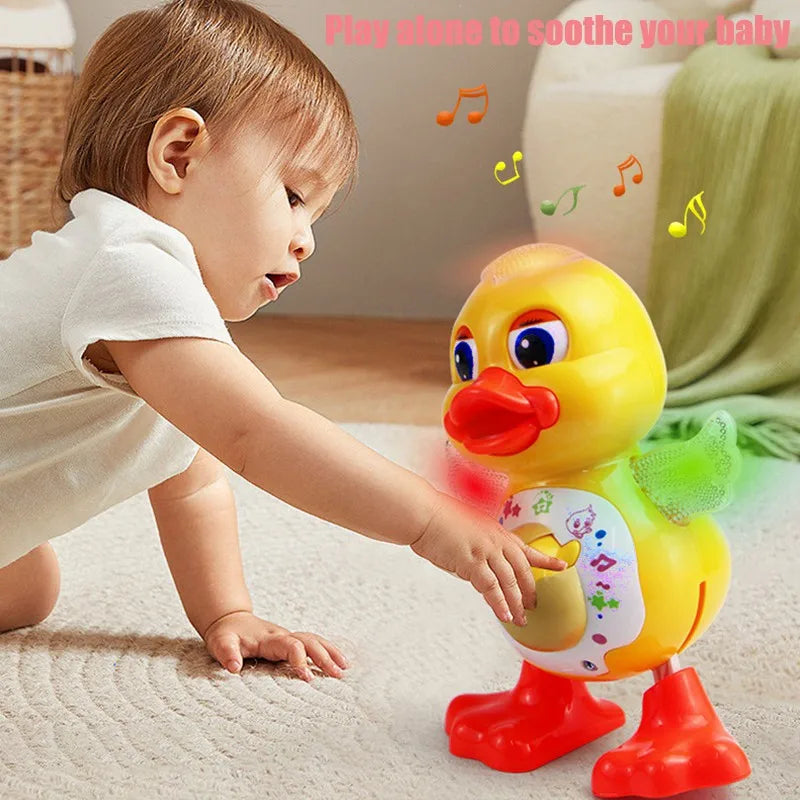 Dancing Duck Toy – Musical Light-Up Animal