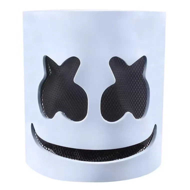 LED Halloween Mask – Light-Up DJ Costume Helmet
