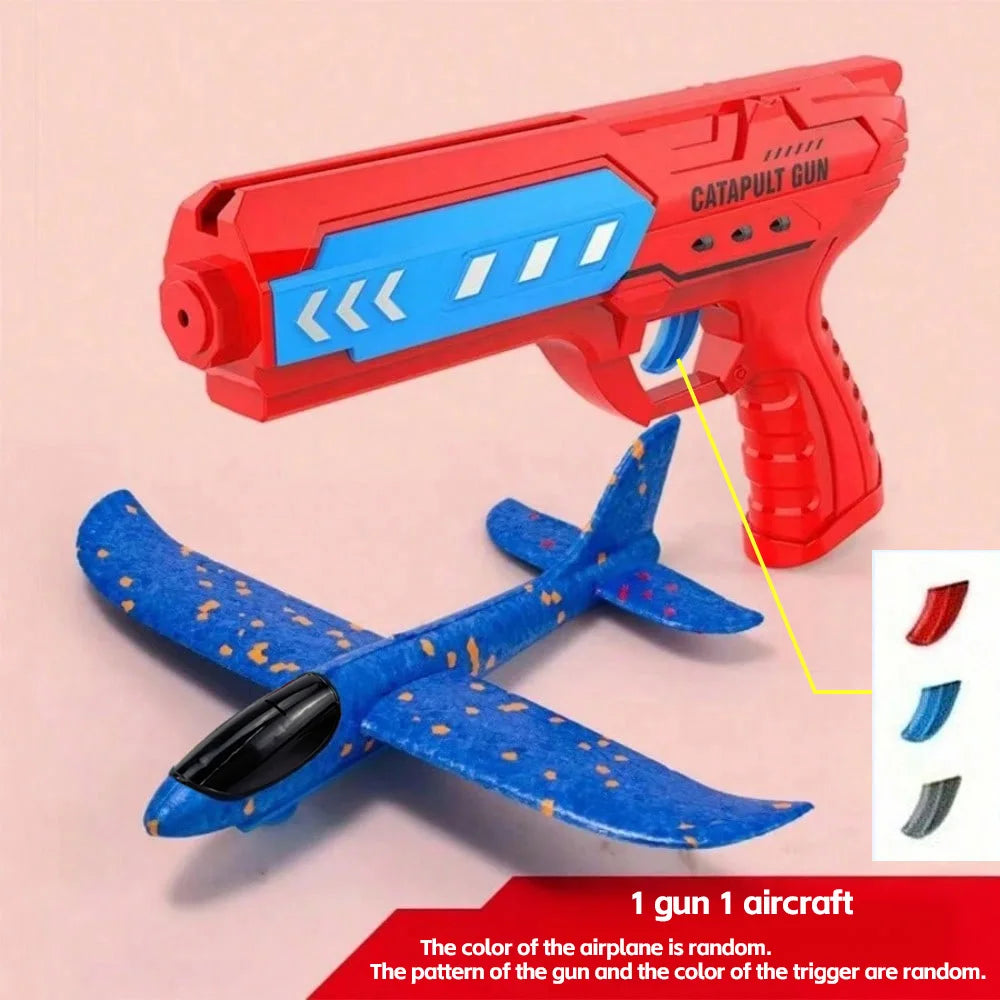 Foam Glider Plane Toy – Catapult Flying Outdoor Toy