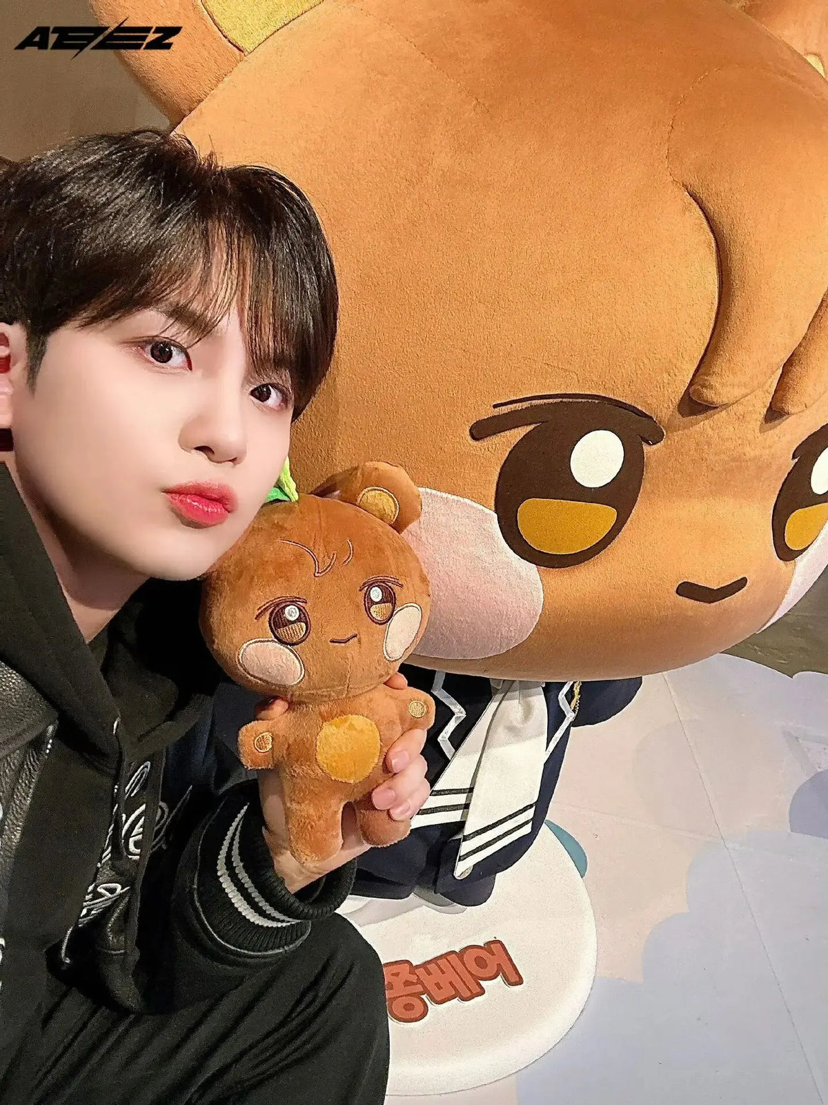 K-Pop Character Plush Toy, Cute Short Plush Stuffed Animal