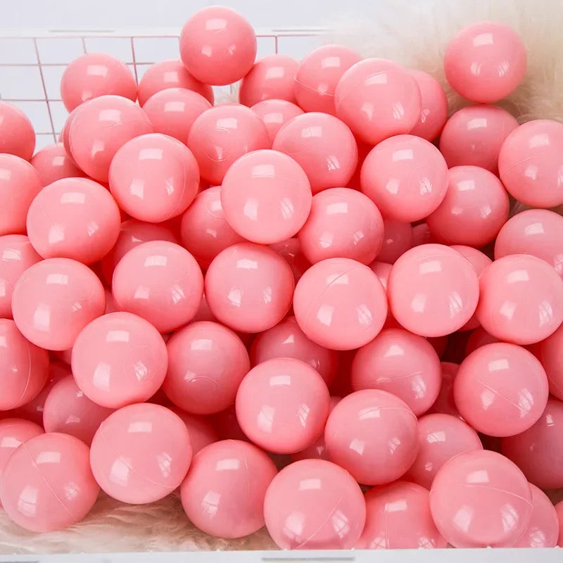 50 Pack Ball Pit Balls – Colorful Plastic Play Balls