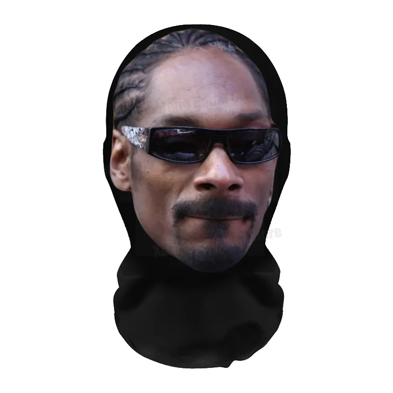 Funny 3D Printed Mask – Seamless Halloween Cosplay