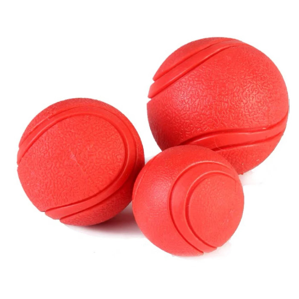 Rubber Dog Toy Ball – Chew-Resistant Pet Training Ball