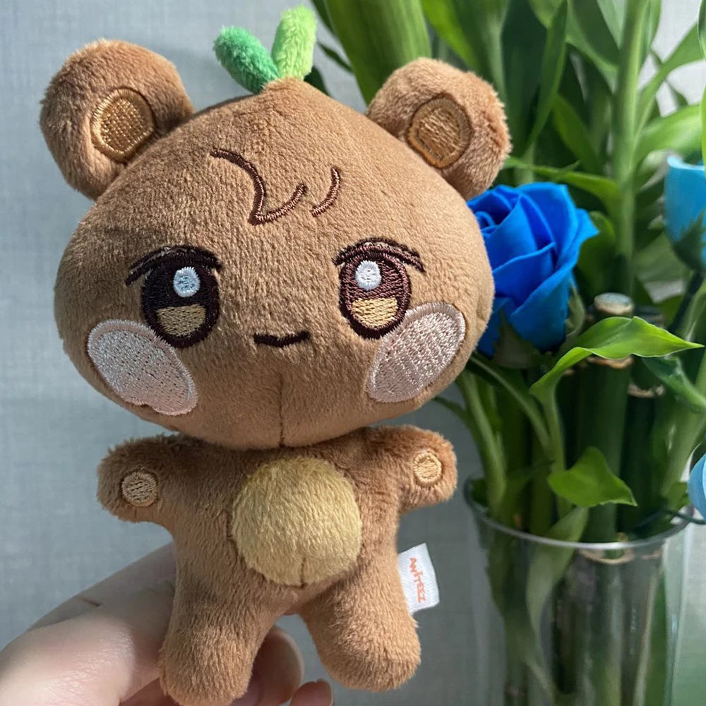 K-Pop Character Plush Toy, Cute Short Plush Stuffed Animal