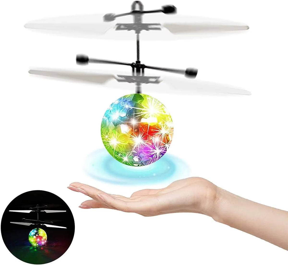Light Up Gyroscope Toy – Induction Floating Ball