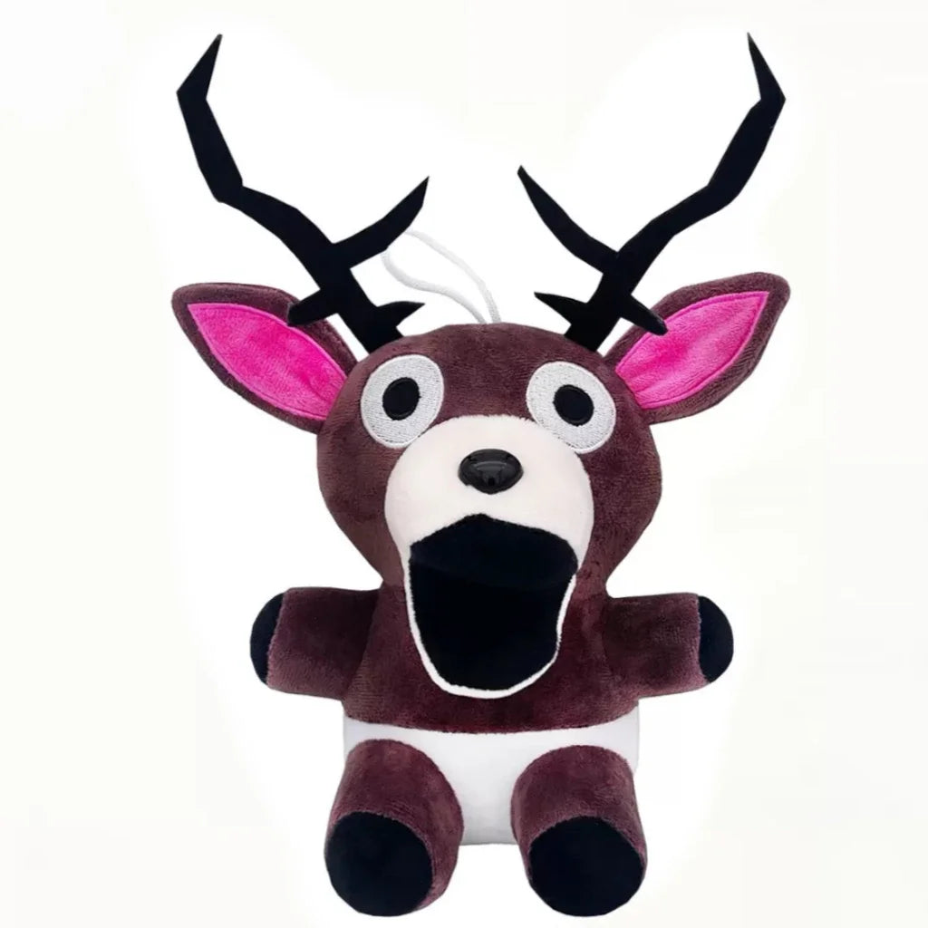 Forest Animal Plush Toy, 25cm Deer, Elk & Owl Stuffed Animal