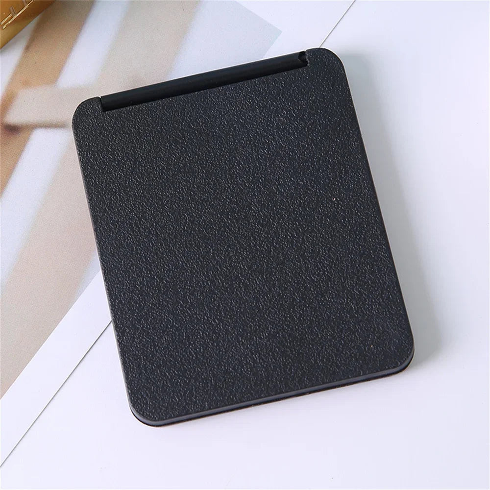 Foldable Pocket Makeup Mirror – Double-Sided Compact