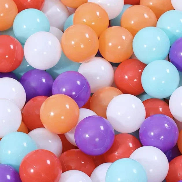 50 Pack Ball Pit Balls – Colorful Plastic Play Balls
