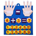 Felt Counting Numbers Toy – Montessori Math Learning Game