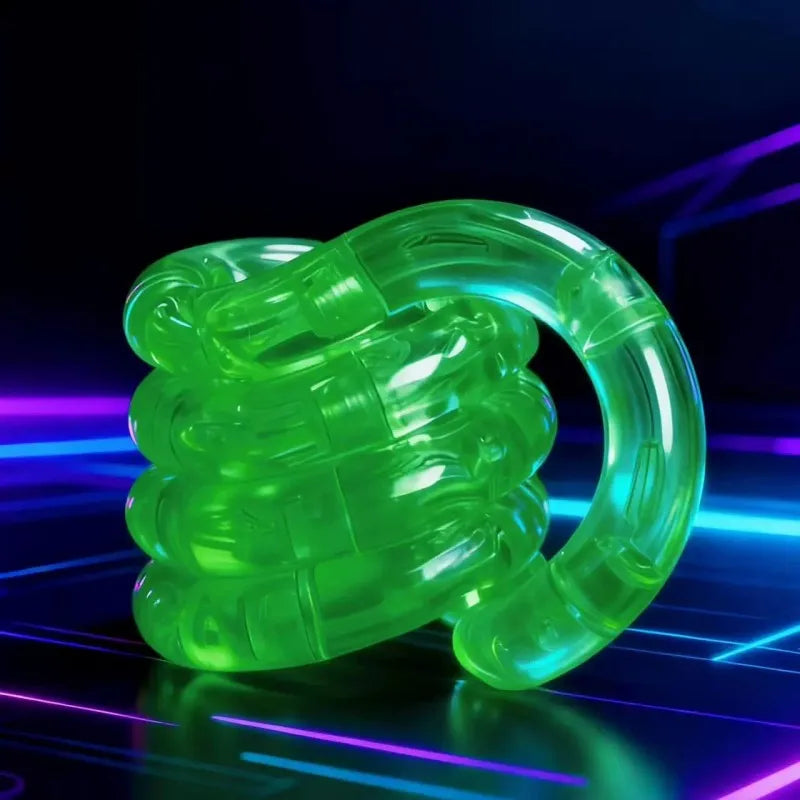 Deformable Rope Fidget Toy | Rainbow Twist Toy