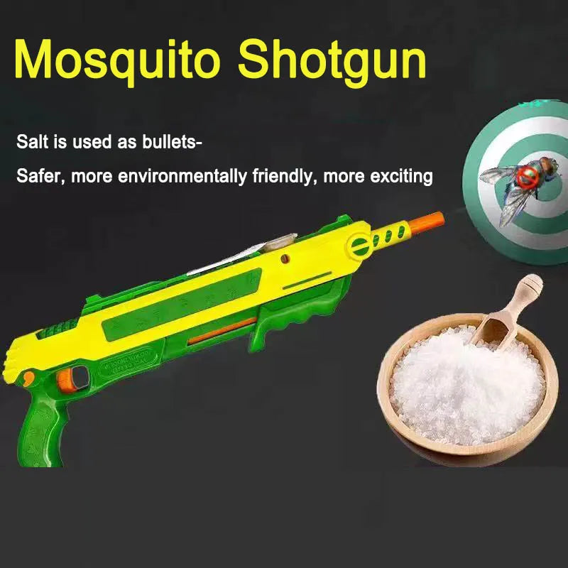 Salt-Powered Insect Control Gun – Plastic Design