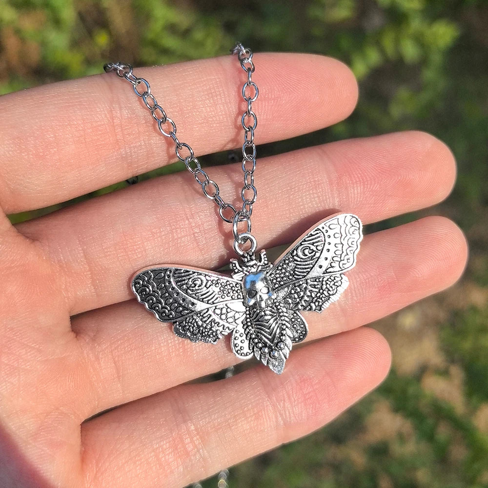 Special Wind Cross Skeleton Spider Set Necklace, Y2K Personalized Trendy Cool Girl Necklace Set, Halloween Gift