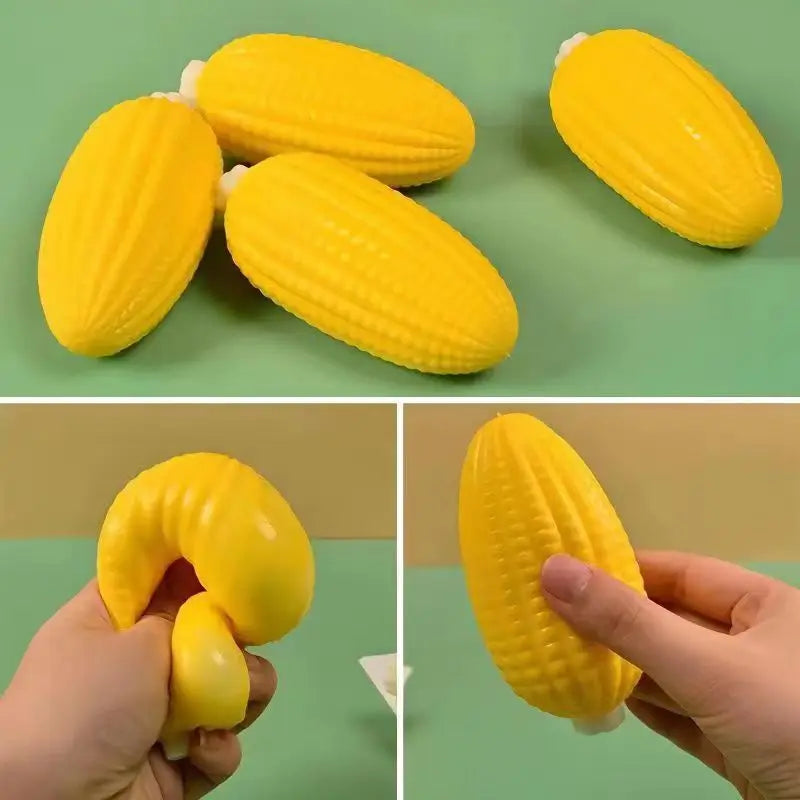 Food Squishy Stress Ball – Soft Sensory Squeeze Toy