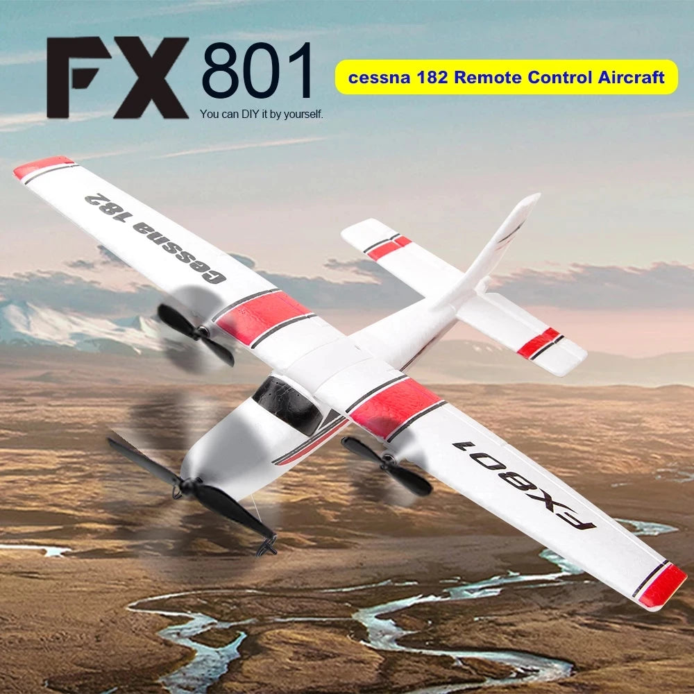 FX801 RC Foam Airplane – 2.4GHz Beginner Remote Control Plane